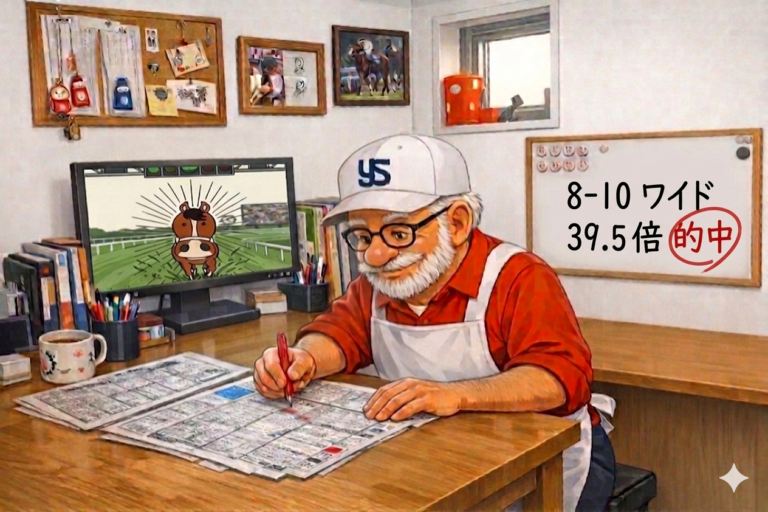 【愛知杯】13番人気セフィロ激走！39.5倍のワイド的中がした